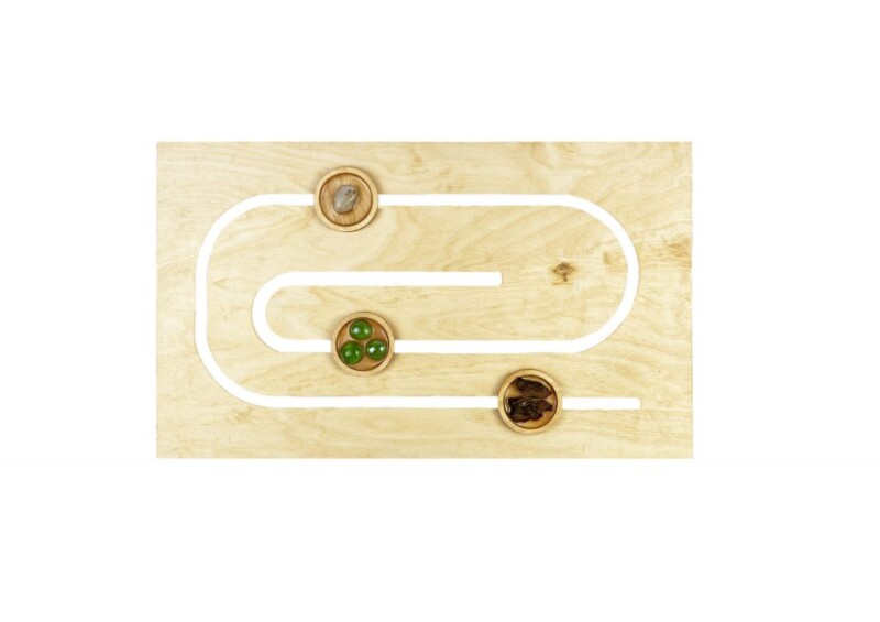 drewniany labirynt sensoryczny