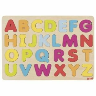 układanka z alfabetem goki