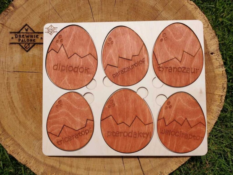 dinozaury ukladanka