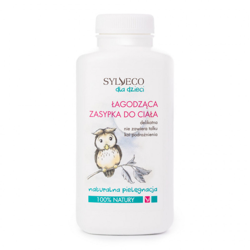 łagodząca zasypka do ciała sylveco