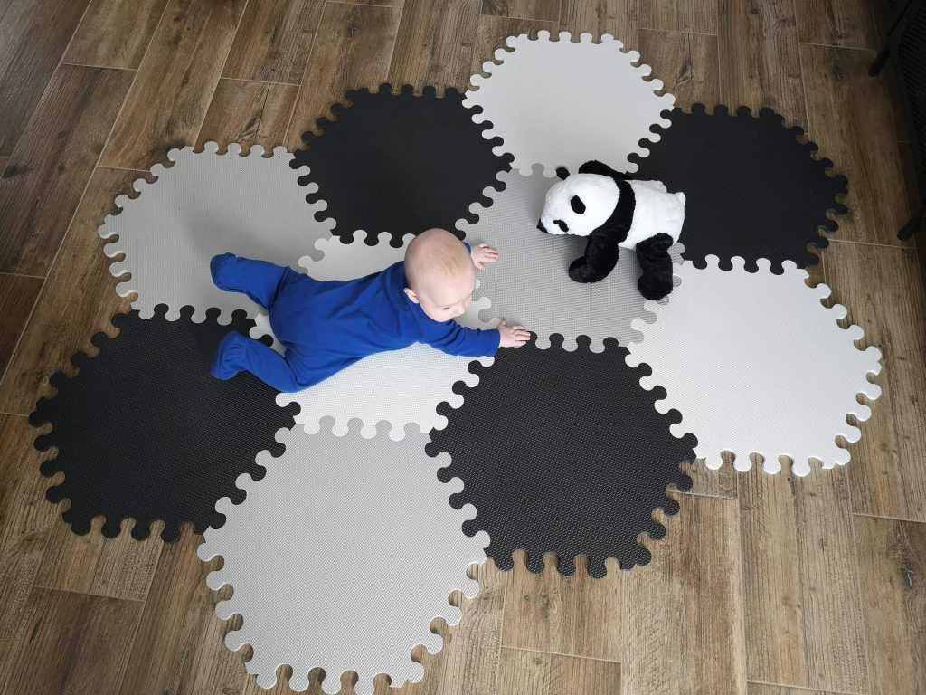 mata edukacyjna puzzle piankowe na podłogę
