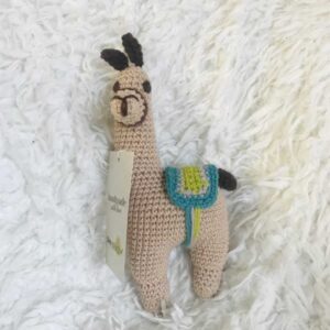 ręcznie robiona przytulanka lama handmade