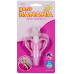 Gryzak Banan Baby Banana Szczoteczka Treningowa różowa