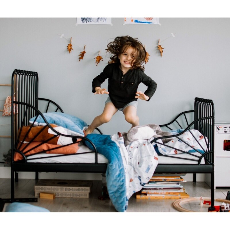 dino world makaszka kocyk