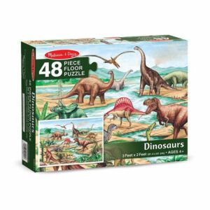 puzzle podłogowe dinozaury 48 melissa & doug