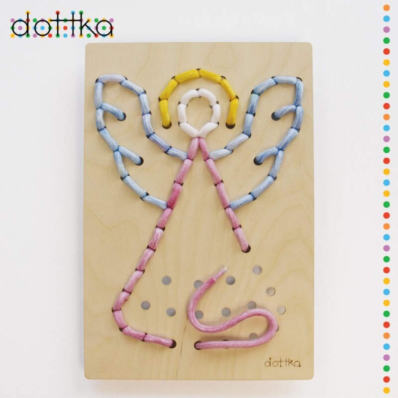 przeplatanka sensoryczna dottka anioł