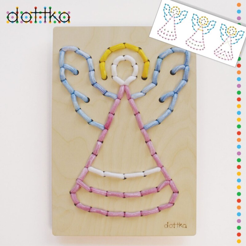 przeplatanka sensoryczna dottka anioł