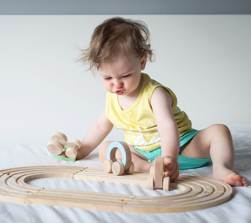 drewniane auto oda lullalove