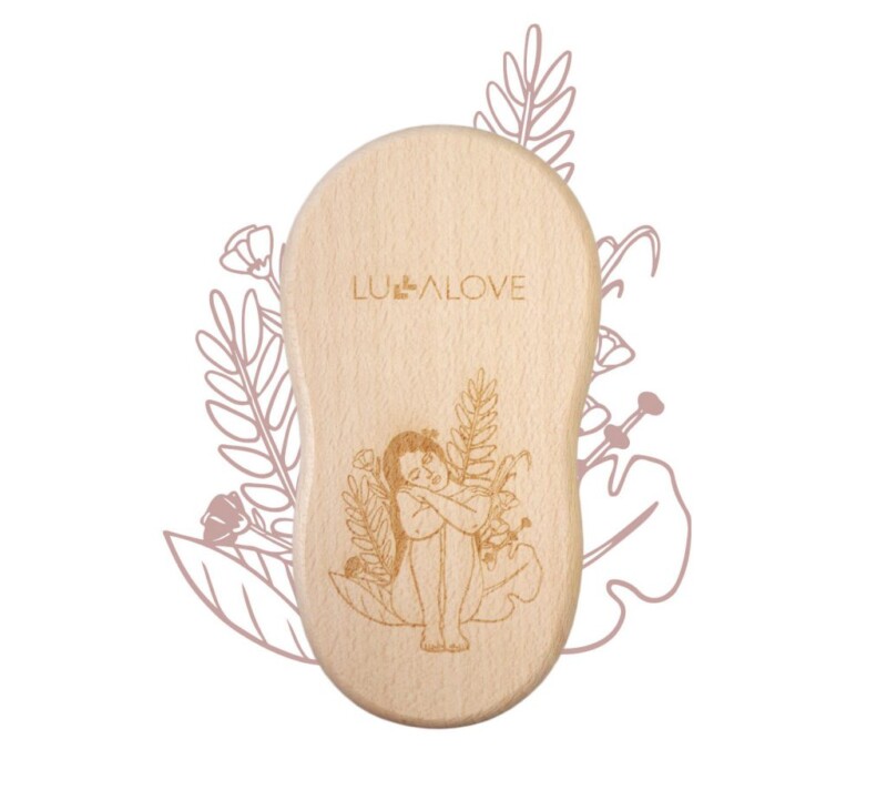 szczotka o średniej twardości szczecina lullalove