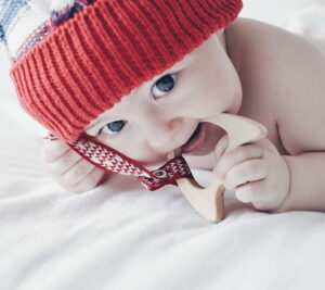 lullalove rybka mamari gryzak z drewna z zawieszka lullalove rybka mamari gryzak z drewna z zawieszka