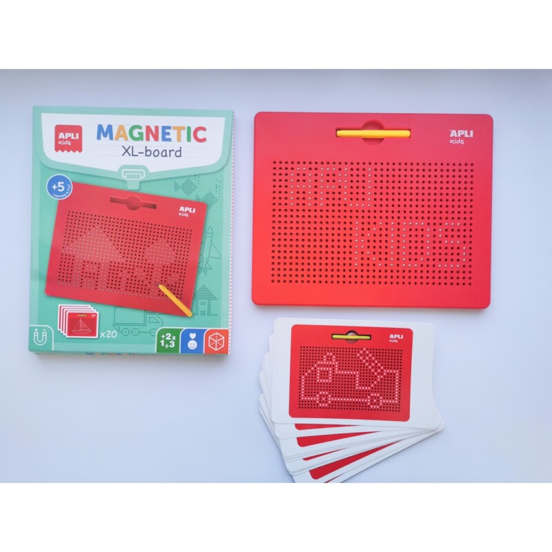Duża magnetyczna tablica Apli Kids