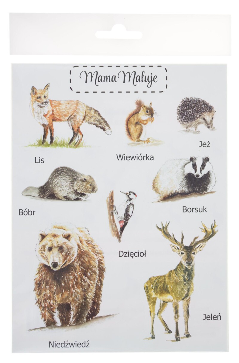 naklejki mama maluje montessori