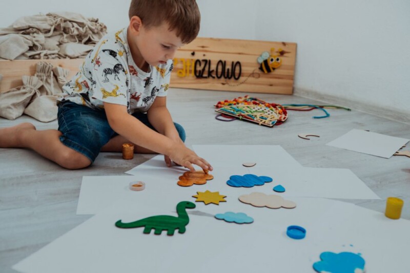 zestaw do rozwijania wyobrazni dla dzieci paticzkowo