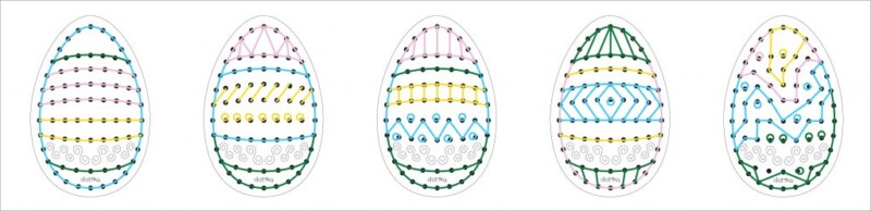 przeplatanka sensoryczna dottka pisanka