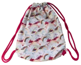 bawełniany worek plecak jednorożce