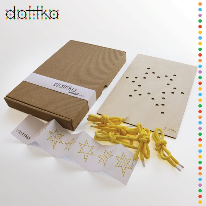 przeplatanka sensoryczna dottka gwiazdka