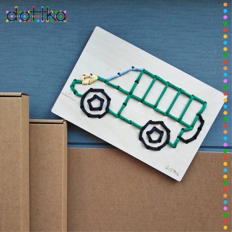 przeplatanka sensoryczna dottka terenówka