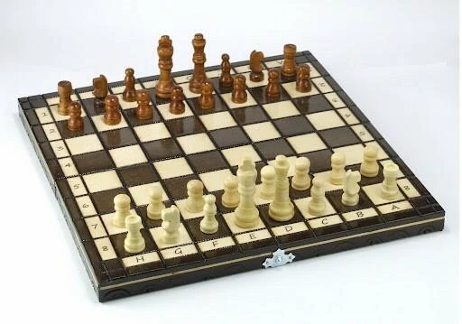 drewniane szachy abino klasyczne