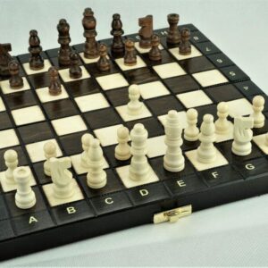 szachy tradycyjne drewniane 27cm