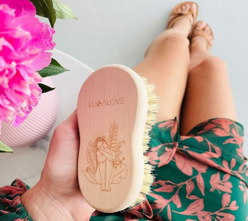 szczotka o średniej twardości szczecina lullalove