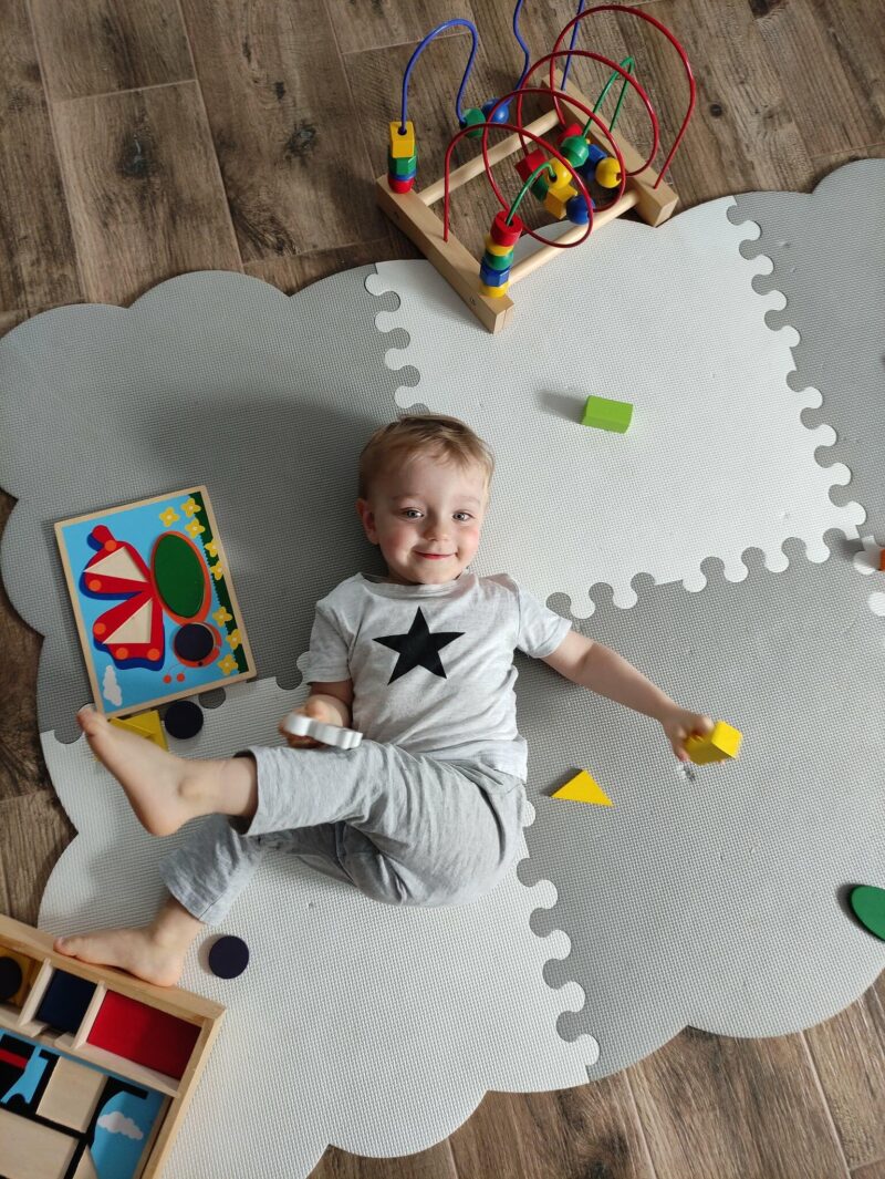 mata piankowa edukacyjna dla dziecka cuteshop mata biscuit premium