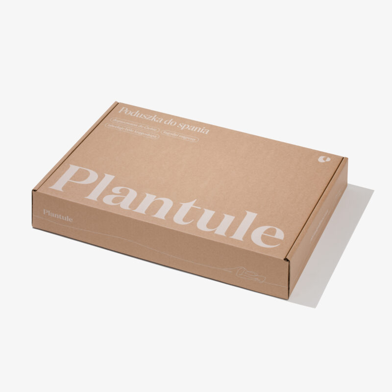 poduszka z łuską gryki plantule