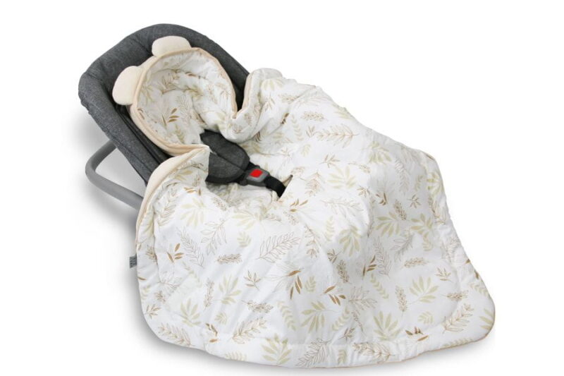 Otulacz do fotelika Sweet Grain & Ivory tiny star