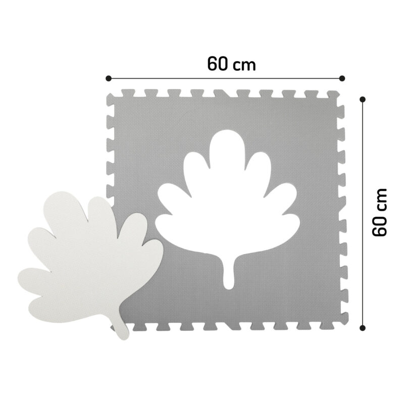 puzzle piankowe biało-szare