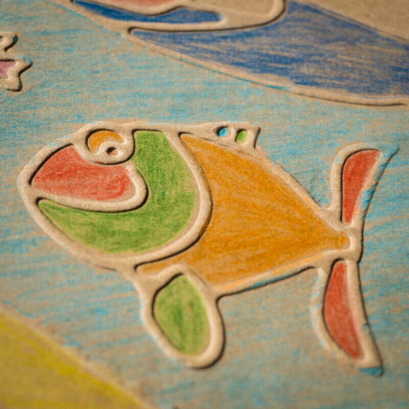 kolorowanka dotykowa