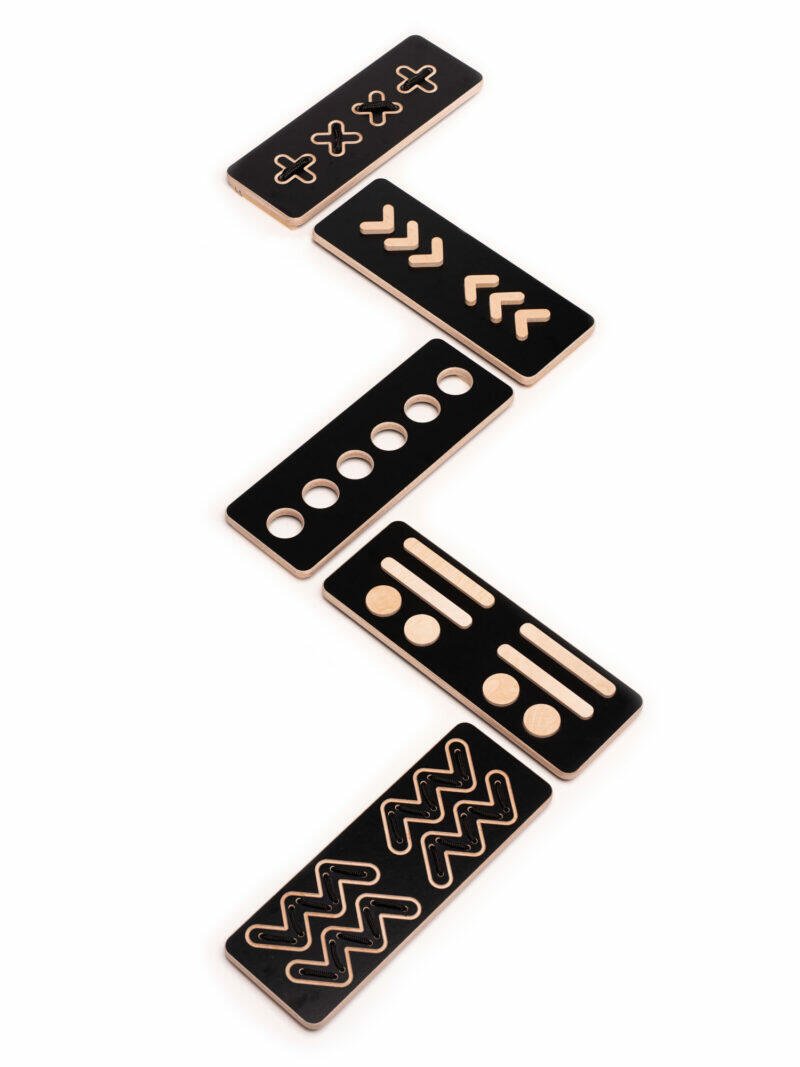 ścieżka sensoryczna good wood czarna