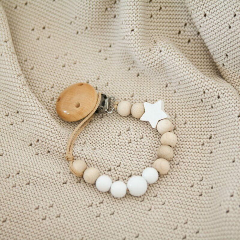 zawieszka do smoczka Tiny star