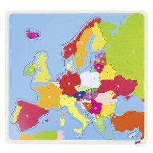 mapa Europy układanka Goki