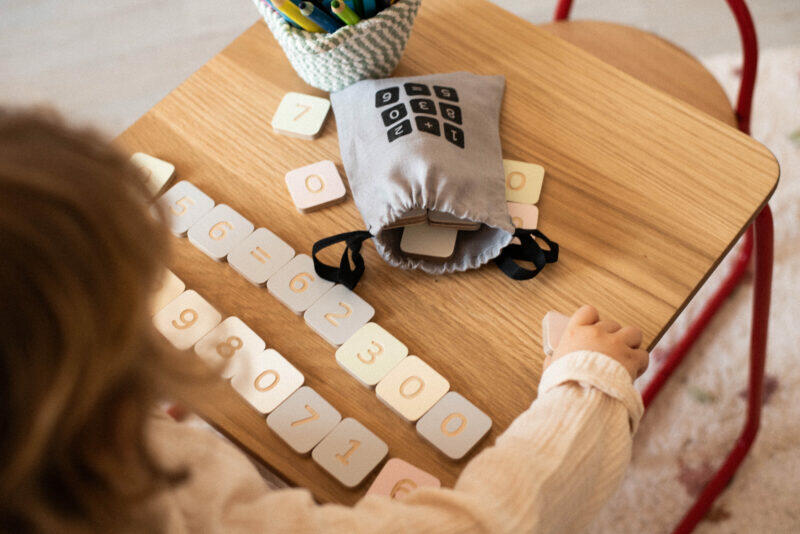 klocki do nauki liczenia milin