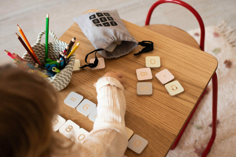 matematyka klocki milin