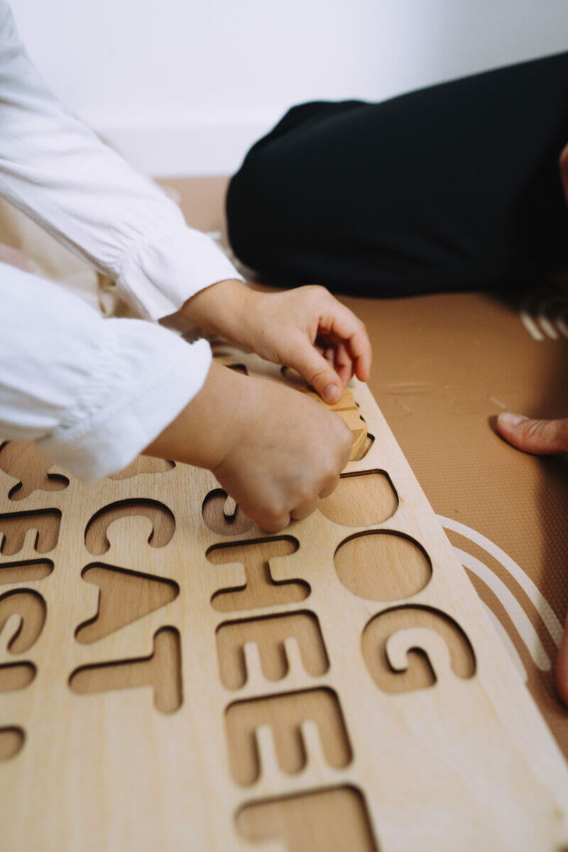 Julu układanka drewniana