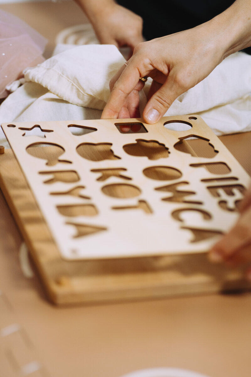 Julu warstwowa układanka dla dzieci