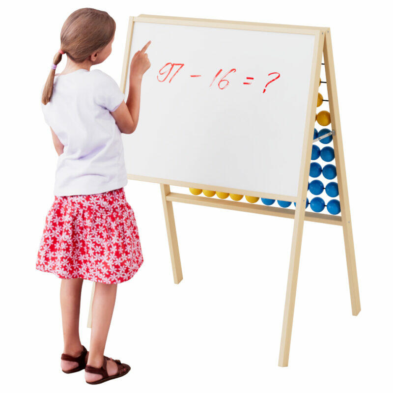 Liczydło stojące z tablicą magnetyczną educol