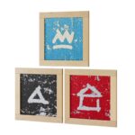 sensoryczne panele z cekinami małe