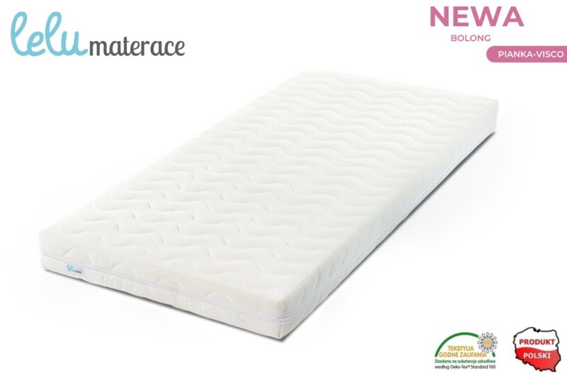Materac Newa Bolong 120x60x10 cm pianka-pianka VISCO Lelu