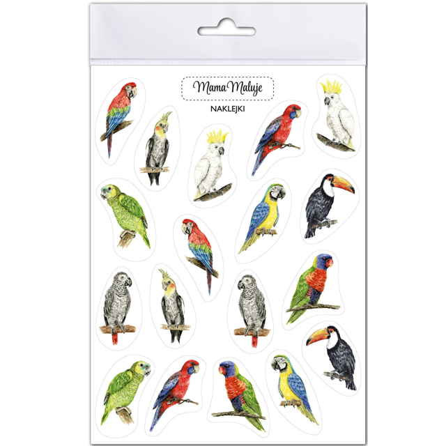 naklejki papugi mama maluje naklejki papugi mama maluje