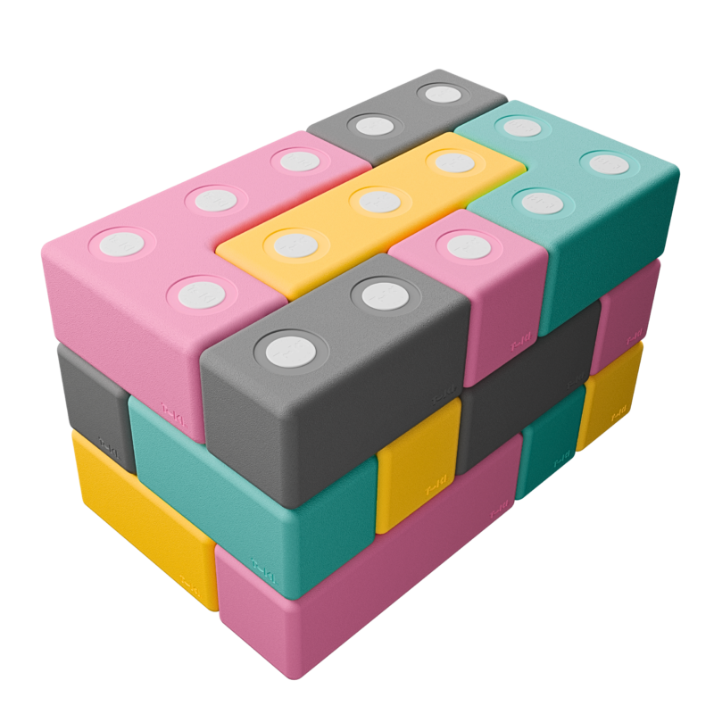 zestaw tuki builder 26 elementów