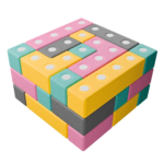 zestaw tuki builder 43 elementów