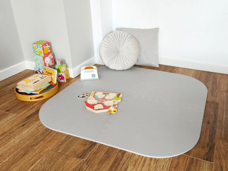 mata piankowa deco L szara