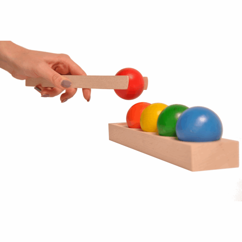 sorter 4 kulki Sorter cztery kulki Pierwsze Puzzle