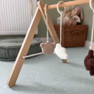 Mata piankowa puzzle SPOTS OLIVE olya kids